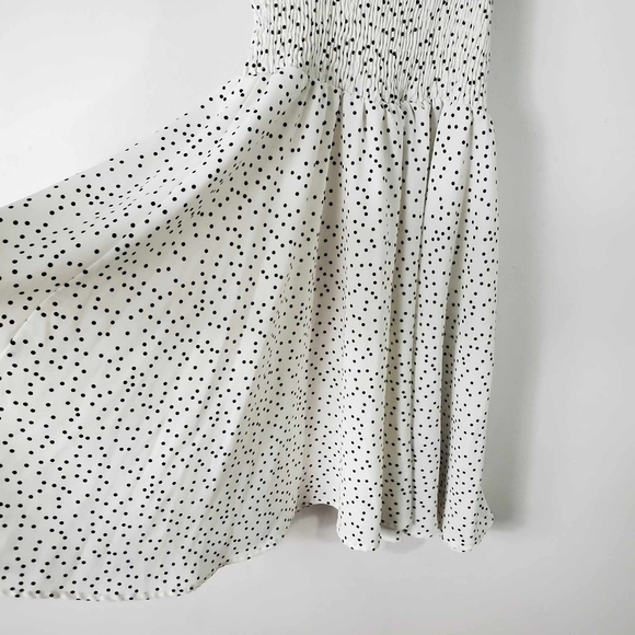 SHEIN Dress Polka Dot White / Black Sz S - Picture 6 of 11